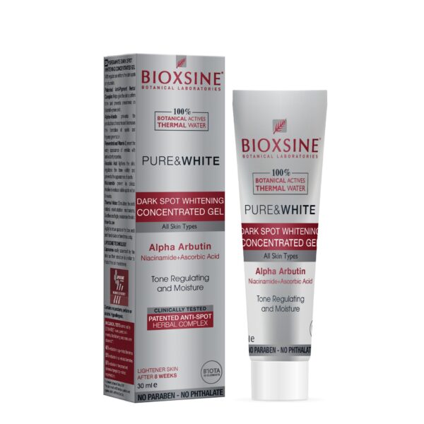 Bioxsine Pure&White - skoncentrowany żel wybielający przebarwienia - obrazek
