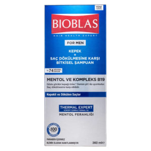 Bioblas Thermal Expert Szampon dla mężczyzn przeciw wypadaniu włosów 360 ml