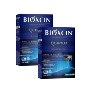 Bioxcin Quantum Szampon dla Włosów Tłustych – Przeciw Wypadaniu Włosów 2x300 ml