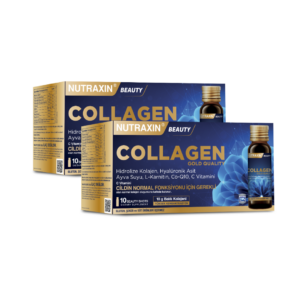 2 x Nutraxin Beauty Collagen morski do picia z biotyną i koenzymem Q10 10 x 50 ml