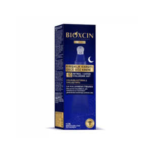 Bioxcin Age Reverse - Krem przeciwzmarszkowy pod oczy na noc 15 ml