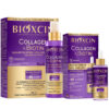 Zestaw Bioxcin Szampon dodający włosom objętości przeciw wypadaniu, 300ml + odżywka w płynie, 150ml + serum, 100ml