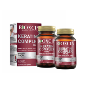 Bioxcin Keratin Complex - odbudowa i wzmocnienie włosów od środka (2x60 tabletek)