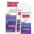 Bioblas – ziołowy, antystresowy szampon z procyjanidyną i biotyną do wszystkich rodzajów włosów 360 ml x2