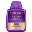 Bioxsine Collagen&Biotin – wzmacniająco – odbudowujący szampon dodający objętości 300 ml